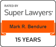 Rated By | Super Lawyers | Mark R. Bendure | 15 Years